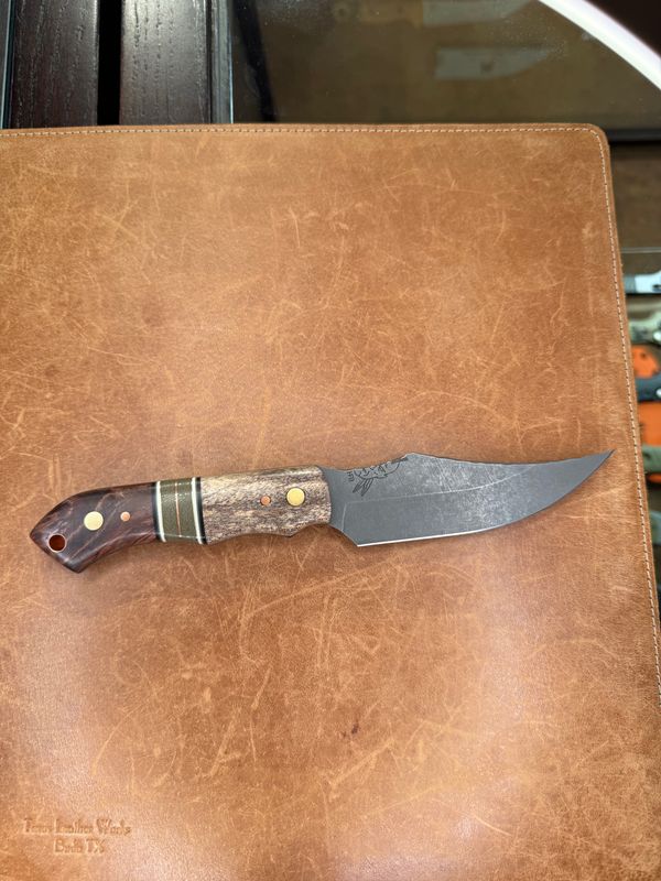 Half Face Blades Tosahwi - Red Dark Matter Carbon Fiber &amp; Pheasant Wood