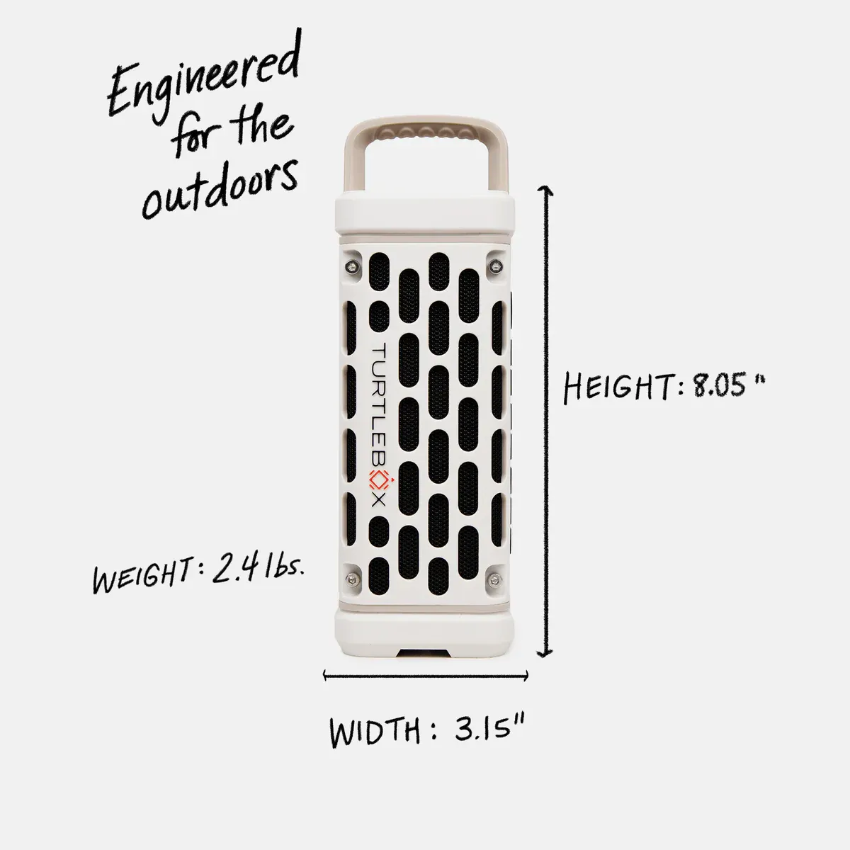 Turtlebox Ranger, Color: Ivory