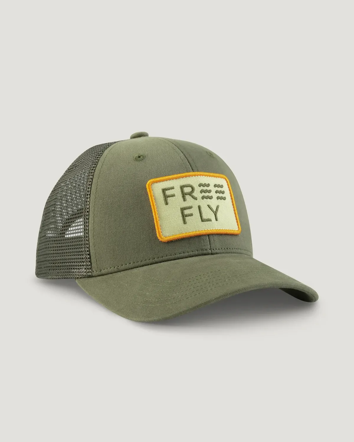 Free Fly Wave Trucker Hat- Fatigue