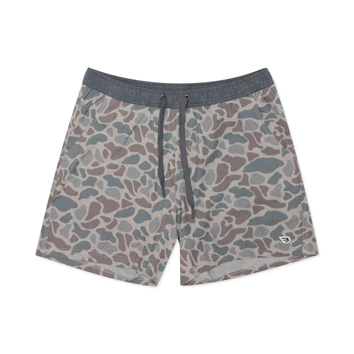 Burlebo Athletic Short- 7” Classic Deer Camo