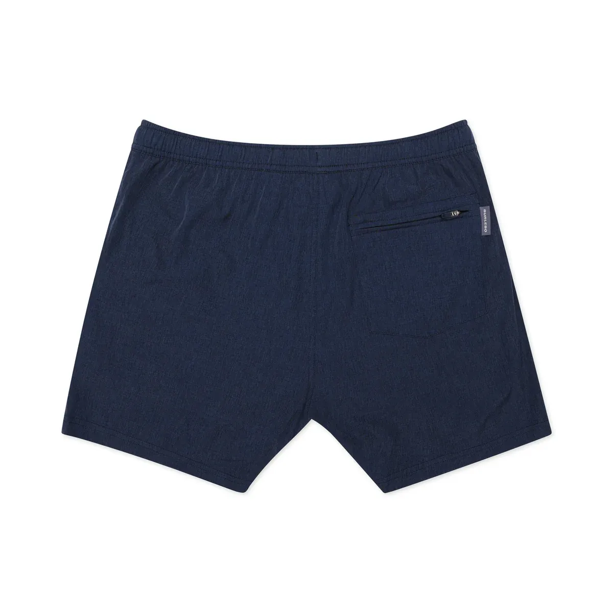 Burlebo Athletic Short- 7” Heather Navy - American Flag Liner