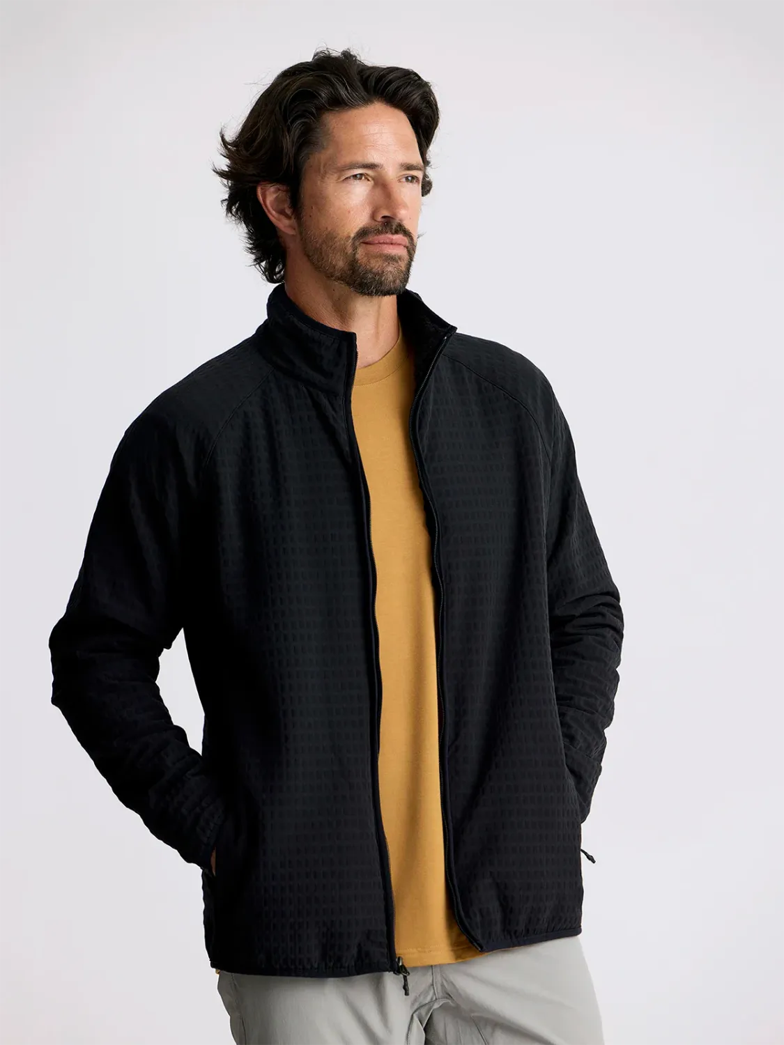 Free Fly Men&#39;s Gridback Fleece Jacket