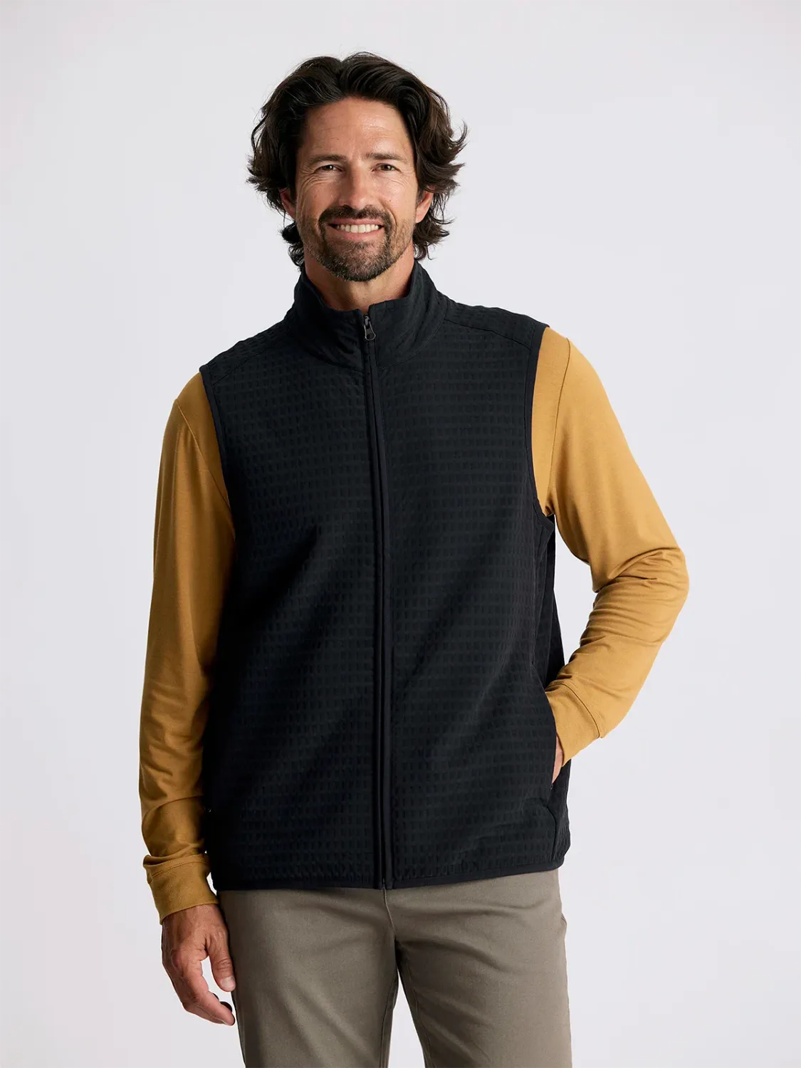 Free Fly Men&#39;s Gridback Fleece Vest