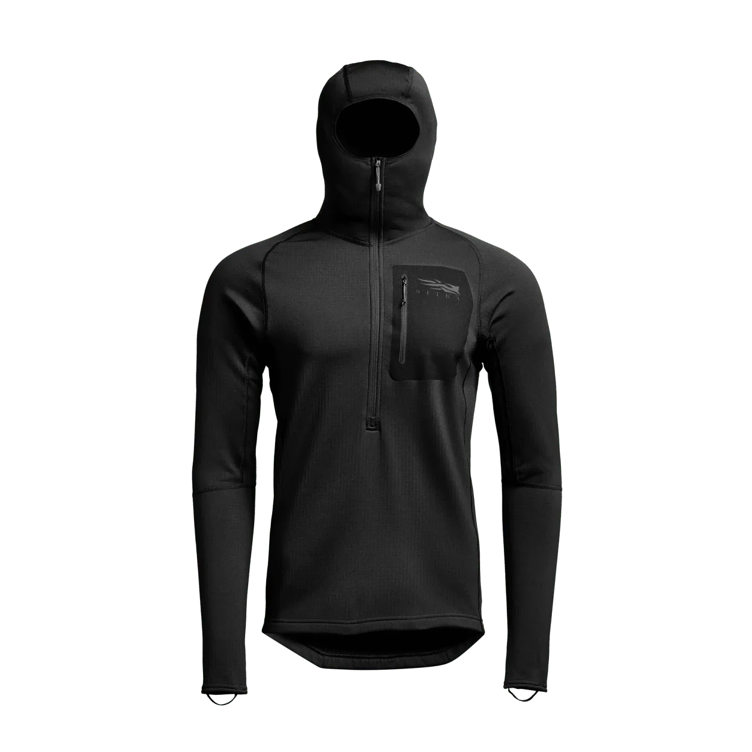 Sitka Heavyweight Hoody, Color: Sitka Black, Size: M