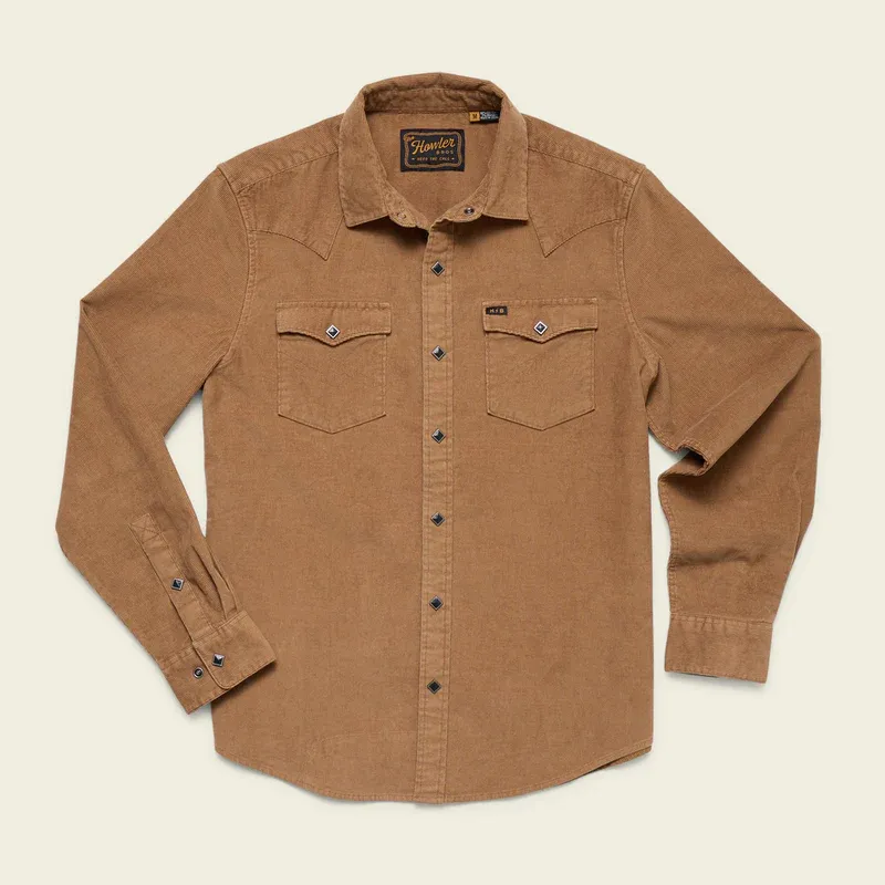Howler Banning Corduroy Snapshirt