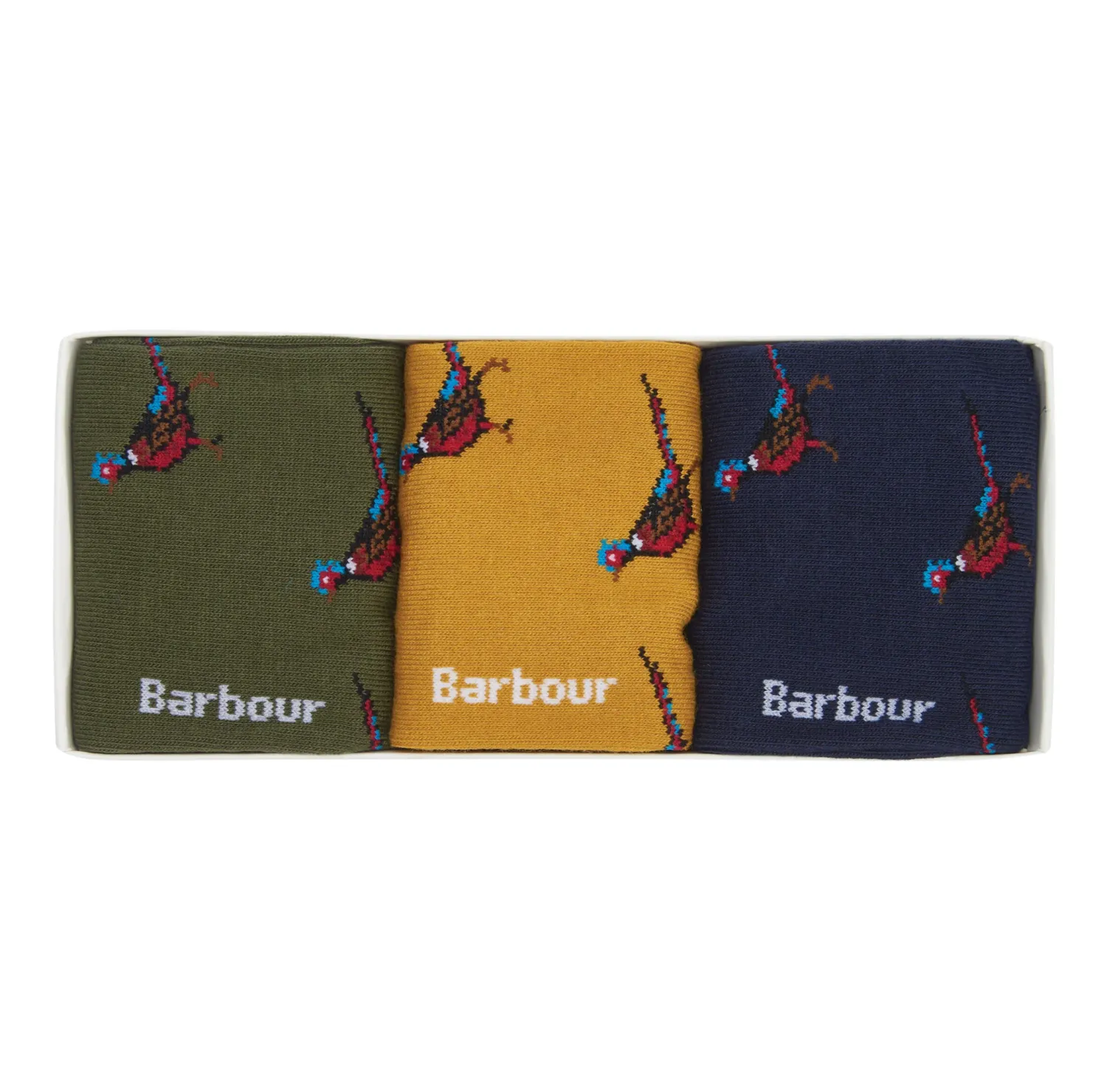 Barbour Pheasant Socks Gift Box