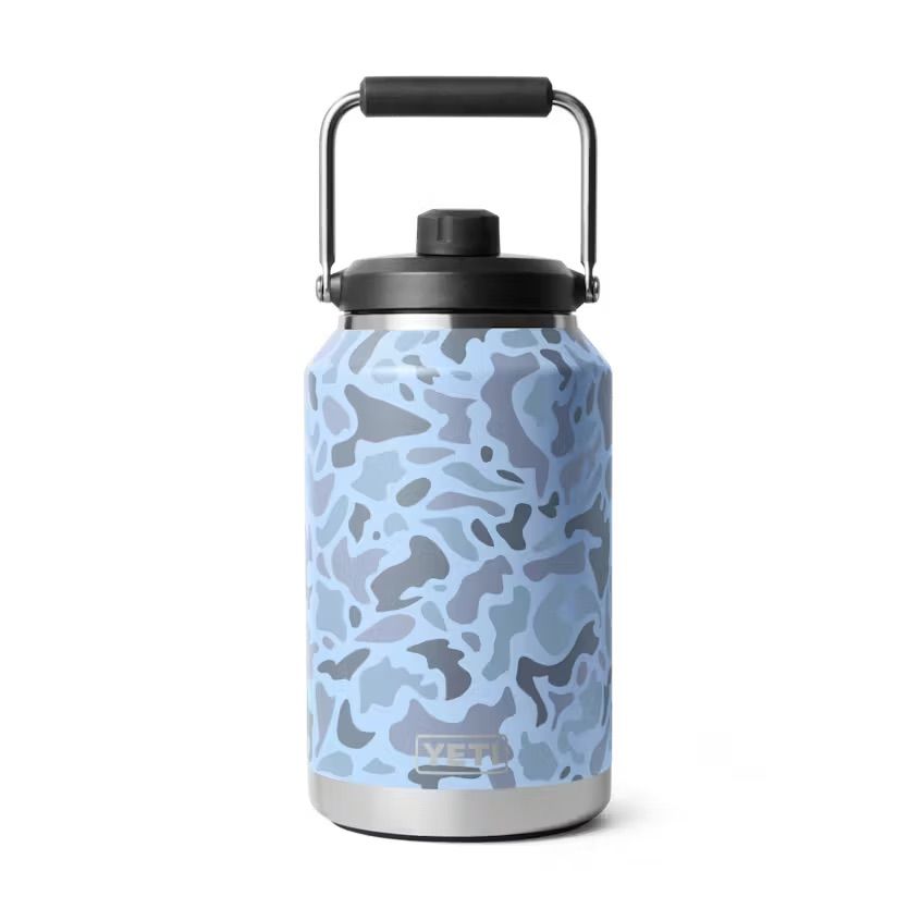 Yeti Rambler 1 Gallon Jug Blue Camo