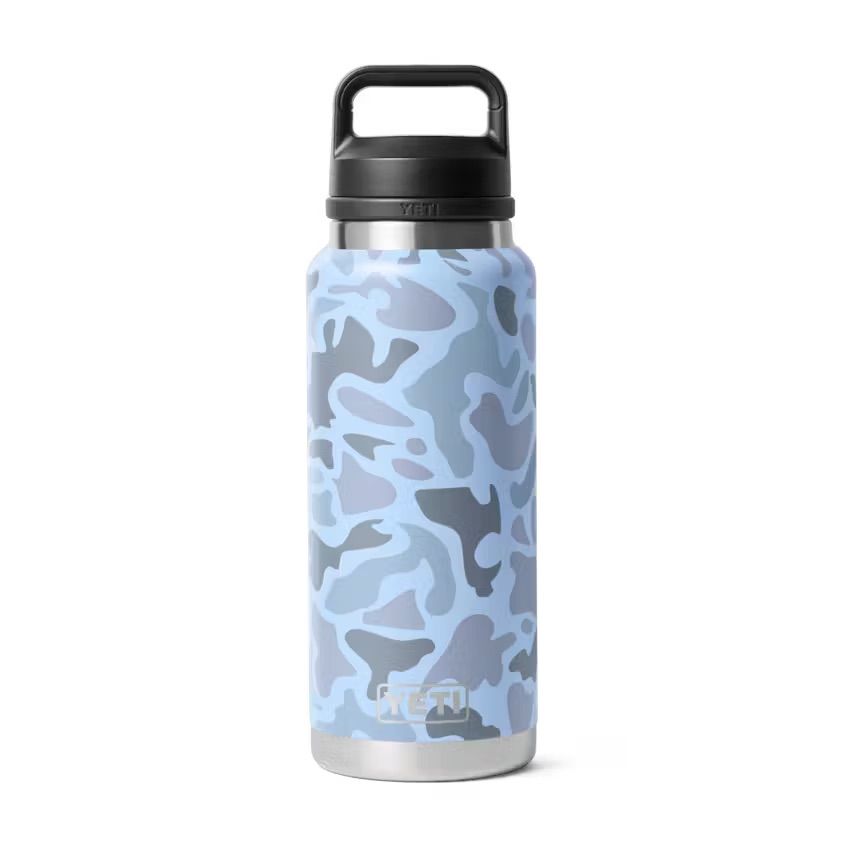 Yeti Rambler 36 Oz Bottle Chug Blue Camo
