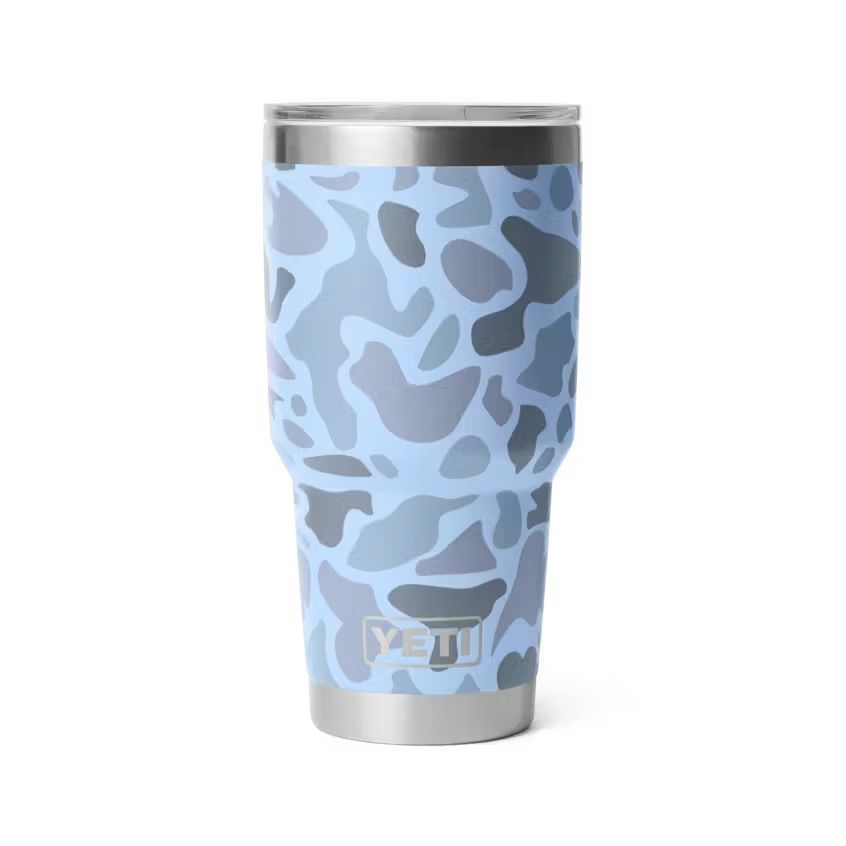 Yeti 30 Oz Tumbler Blue Camo