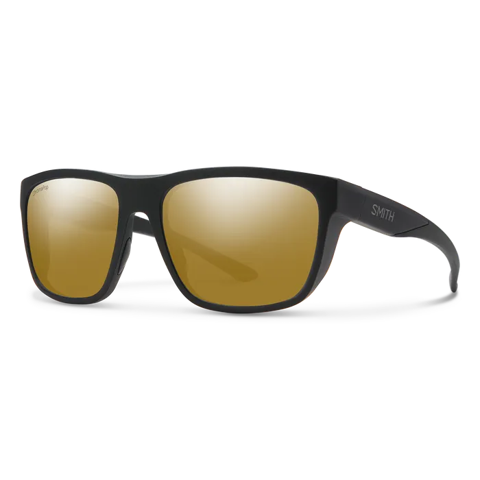 Smith Barra Matte Black|ChromaPop Polarized Bronze Mirror
