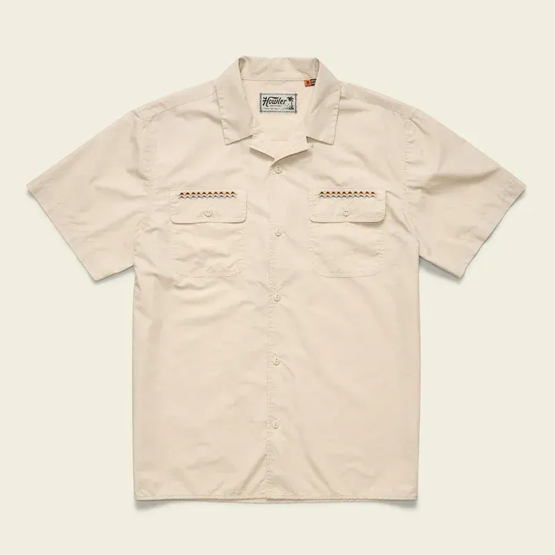 Howler Shores Club Shirt-Putty