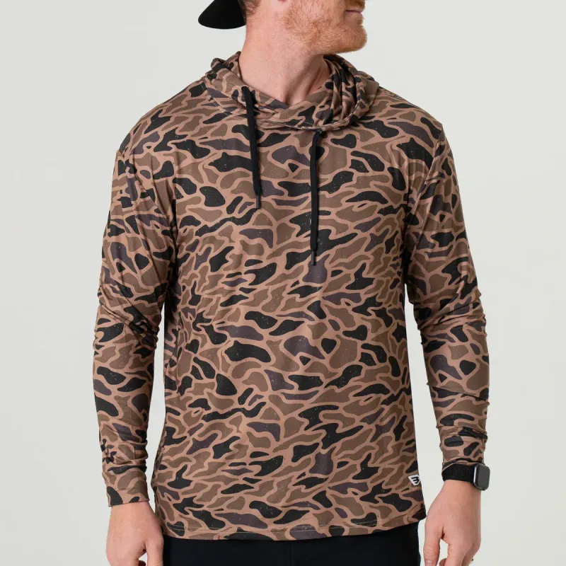 Burlebo Performance Hoodie- Gauge Camo