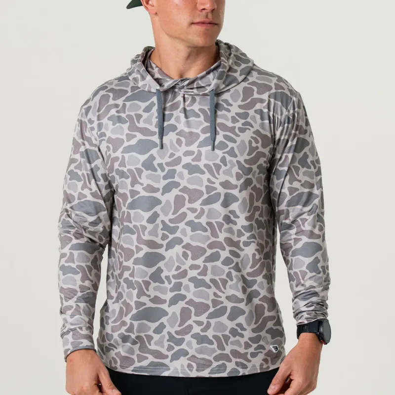 Burlebo Performance Hoodie-Classic Deer Camo
