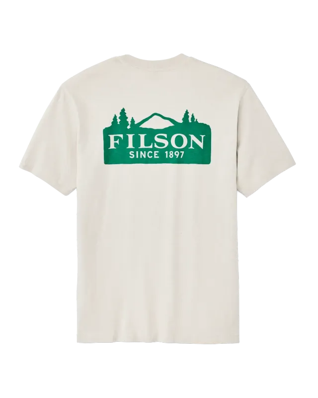 Filson S/S Scenic Graphic T-Shirt- Cliff Grey