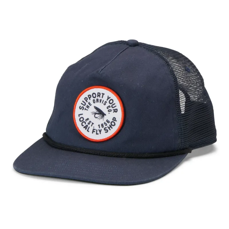 Orvis Fly Shop Rope Hat - True Navy