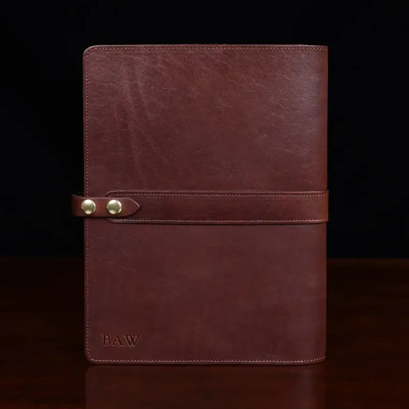 Colonel Littleton No. 18 Leather Portfolio Vintage Brown