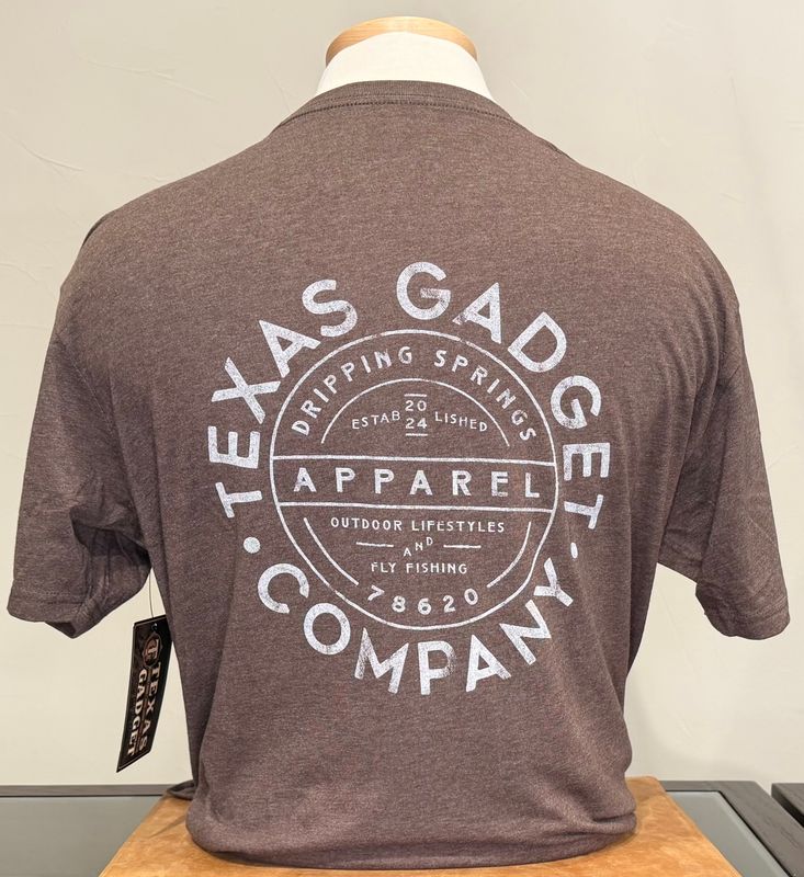 TGC Crossed Rod &amp; Gun Tee - Espresso