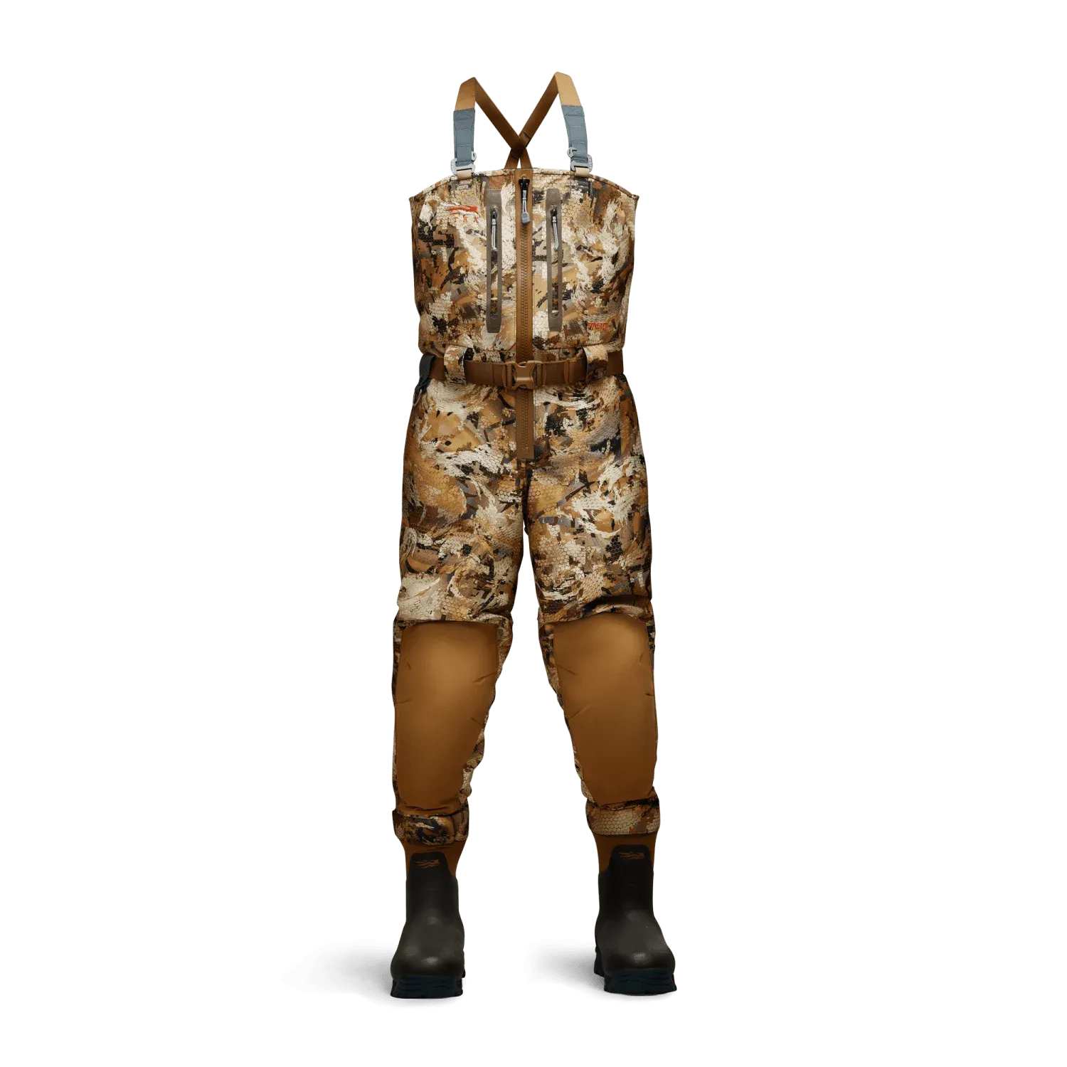 Sitka Delta Zip Wader Optifade Waterfowl, Color: M, Size: 9
