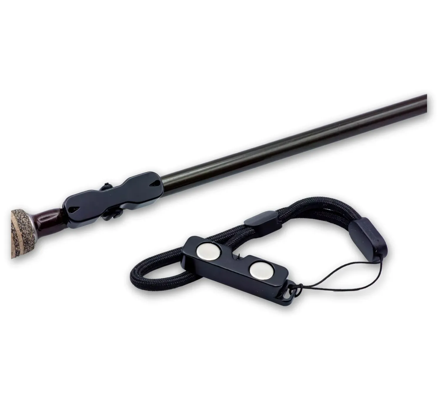 Cling Rod Rack, Color: Black