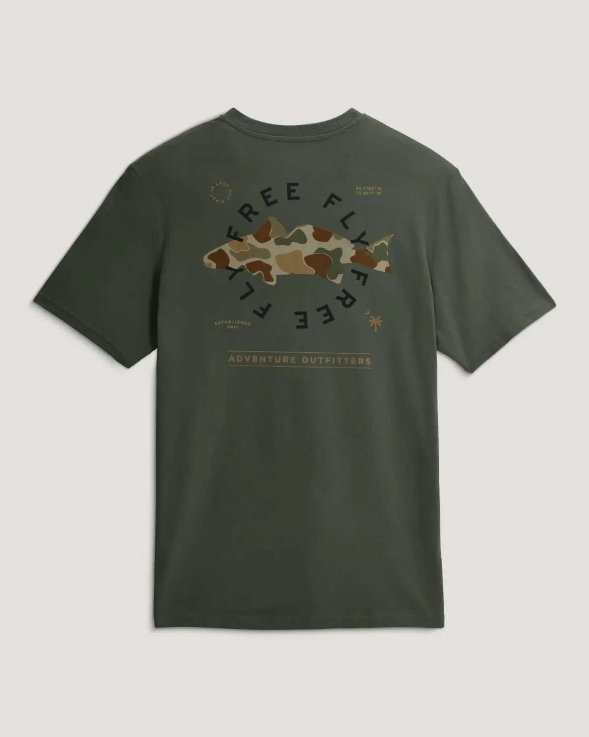 Free Fly Target Species Tee