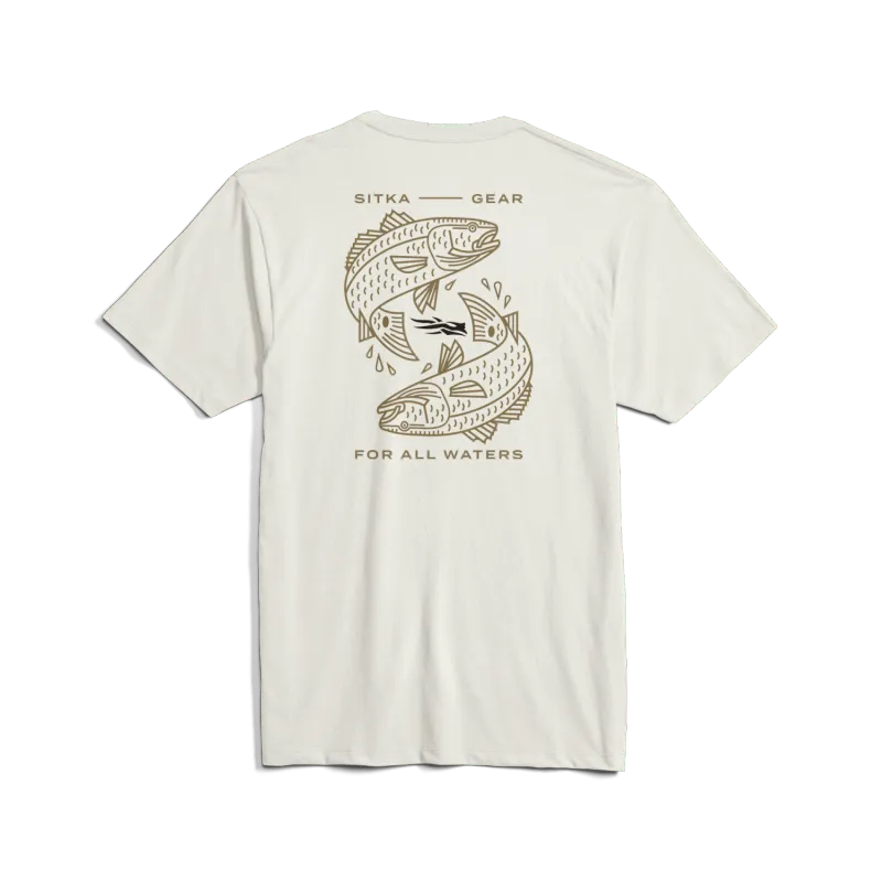 Sitka Target Tee Ivory Redfish