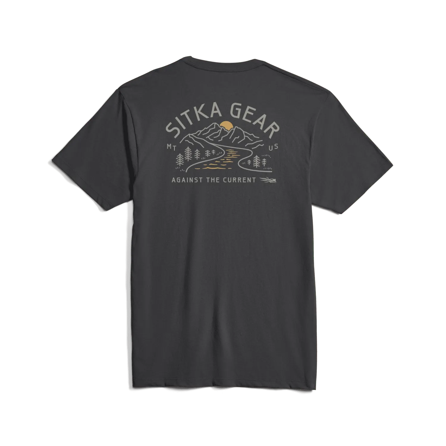 Sitka High Water Pocket Tee Iron Grey