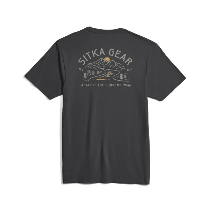 Sitka High Water Pocket Tee Iron Grey