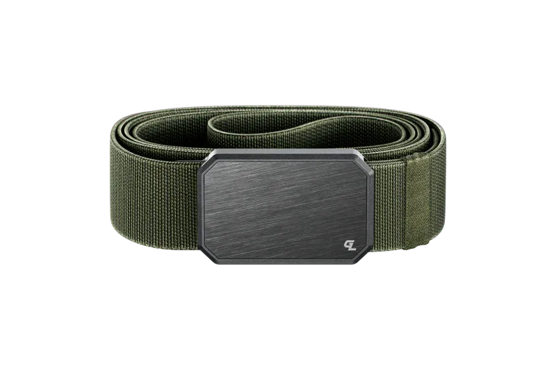 Groove Belt Base Camp Green /Gun Metal