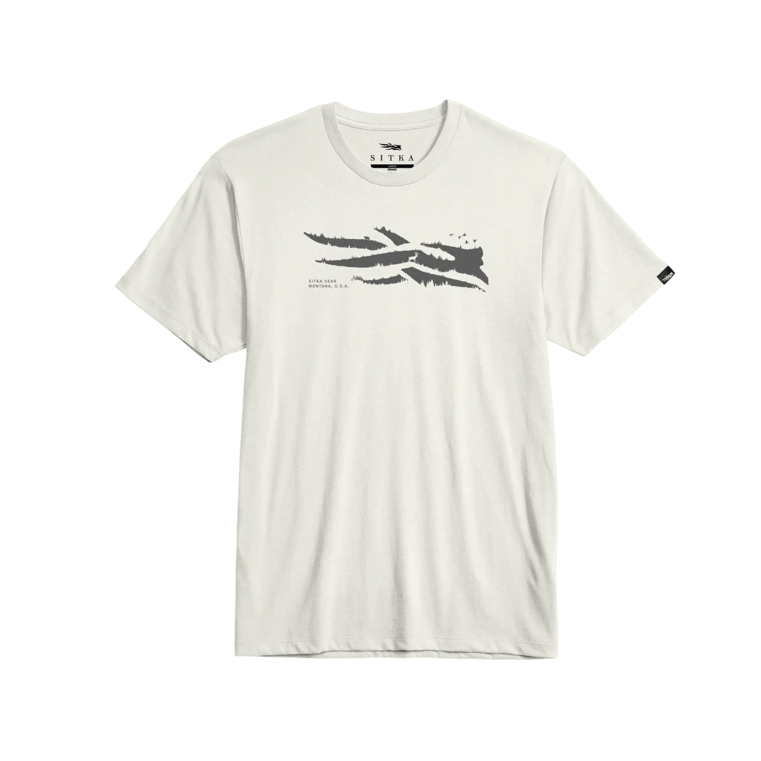 Sitka Wild Icon Tee Ivory