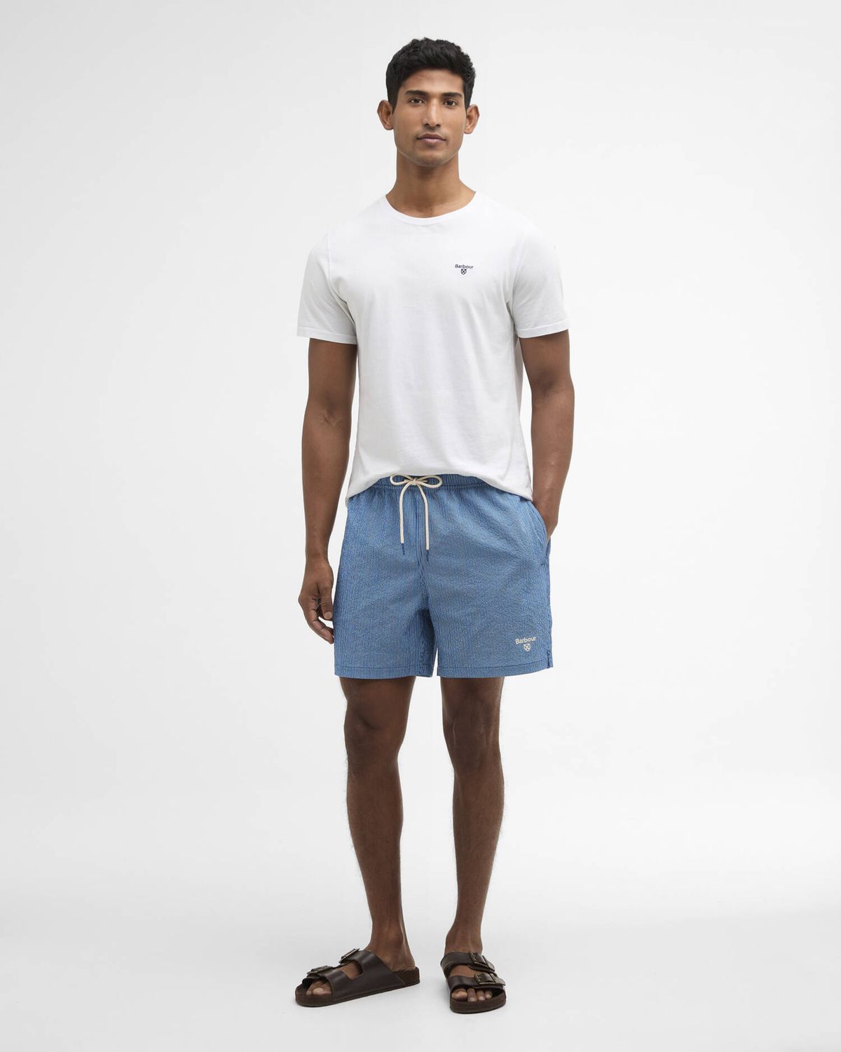 Barbour Somerset Pinstripe Swim Short