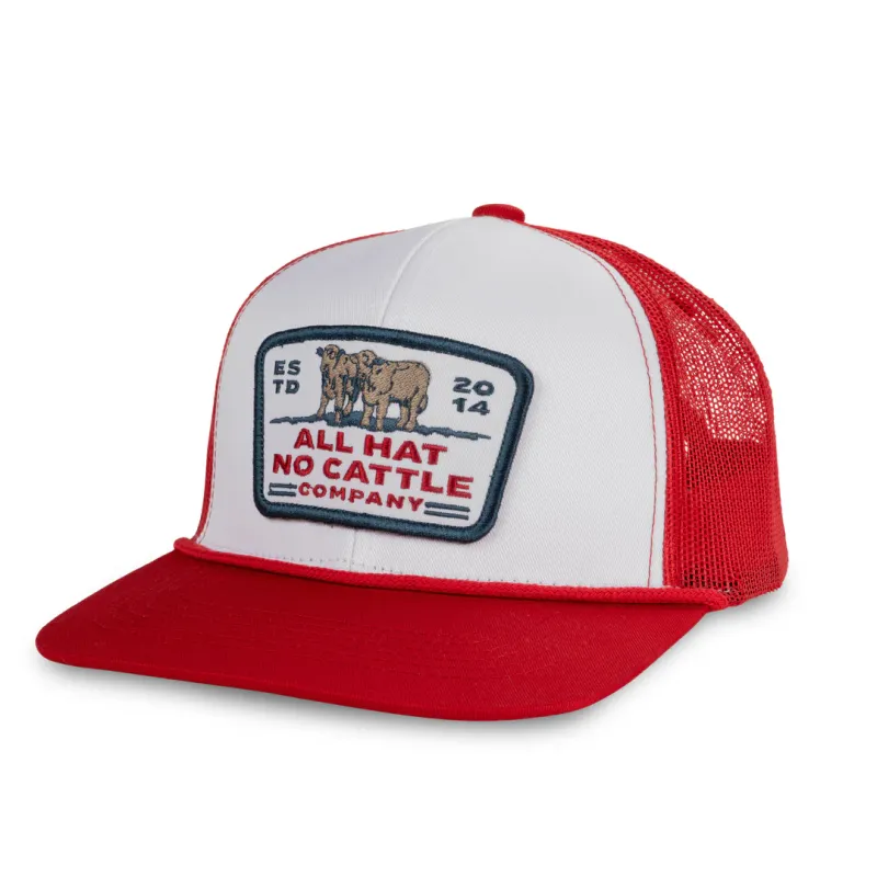 Sendero All Hat No Cattle- White/Red