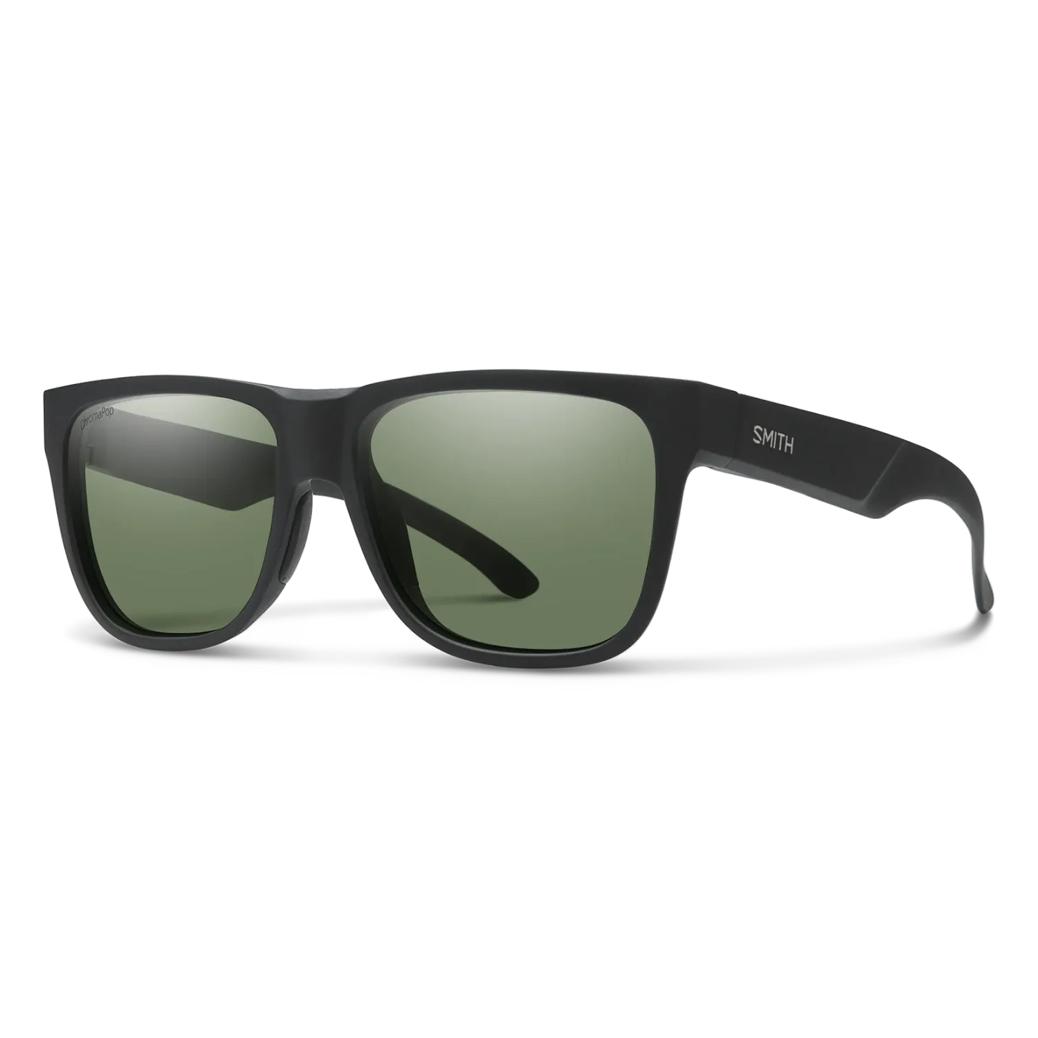 Smith Lowdown 2 Matte Black Chromapop Polarized Gray Green