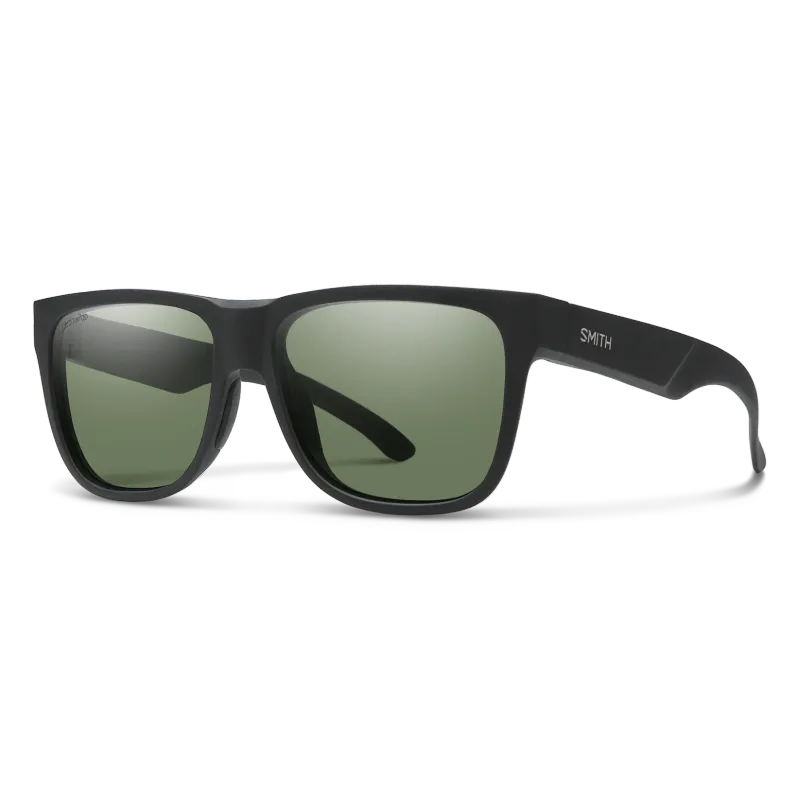 Smith Lowdown 2 Matte Black Chromapop Polarized Gray Green