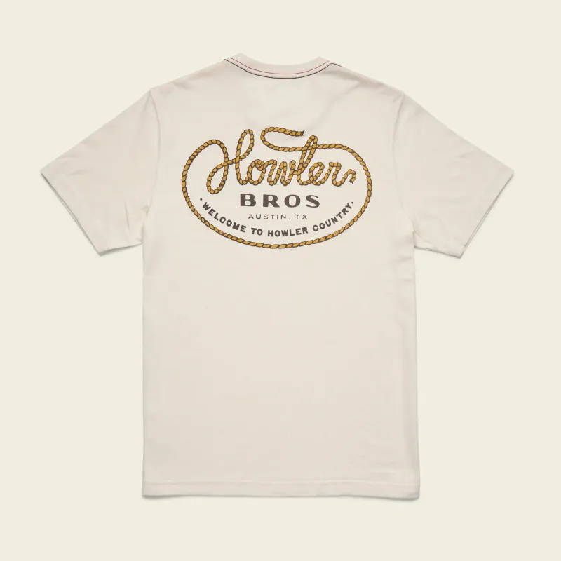 Howler Blended T-Shirt- Howler Lasso: Natural