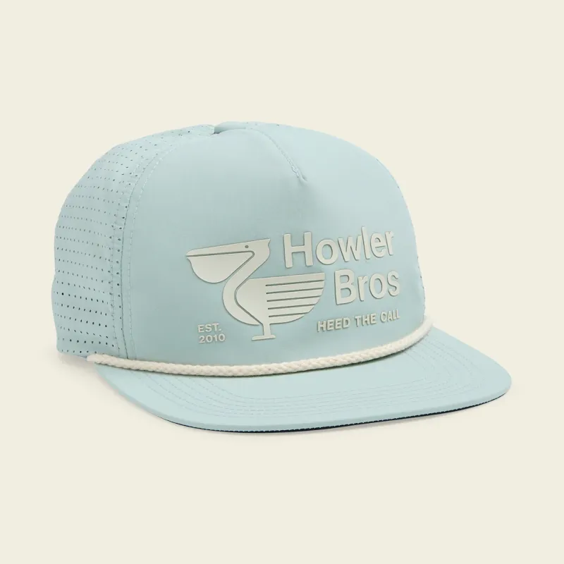 Howler Aperture Tech Snapback- Pelican Postage: Basalt