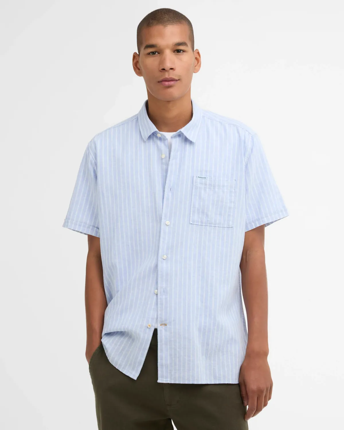Barbour Nelson Striped Short Sleeve Shirt