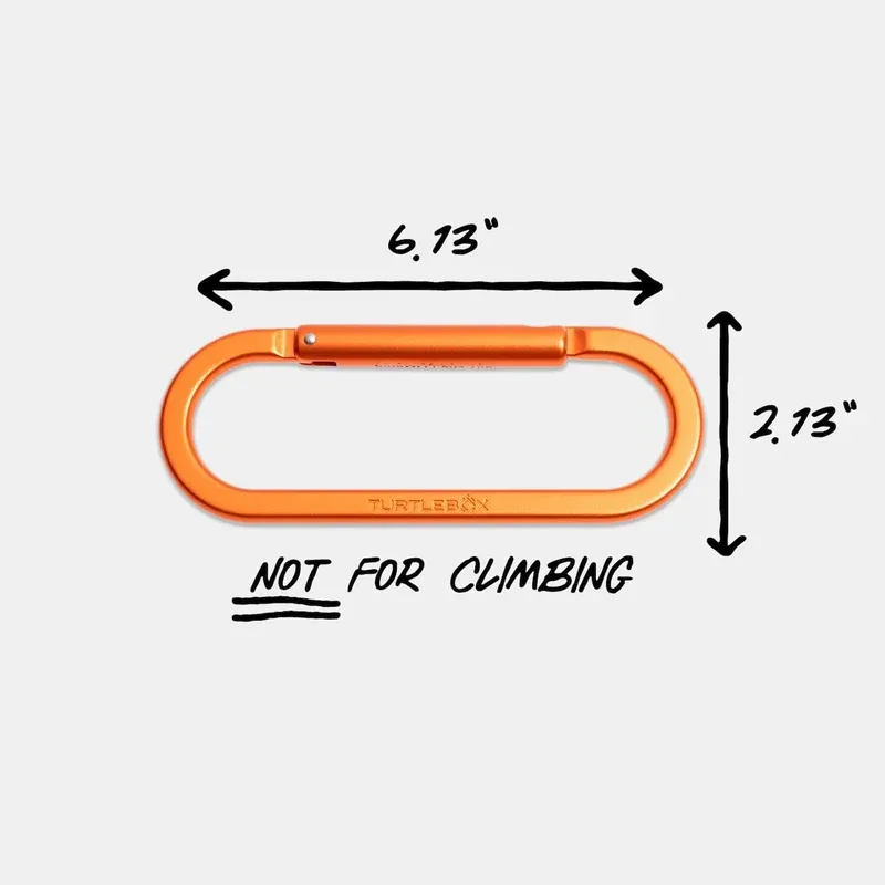 Turtlebox Carabiner Blaze Orange