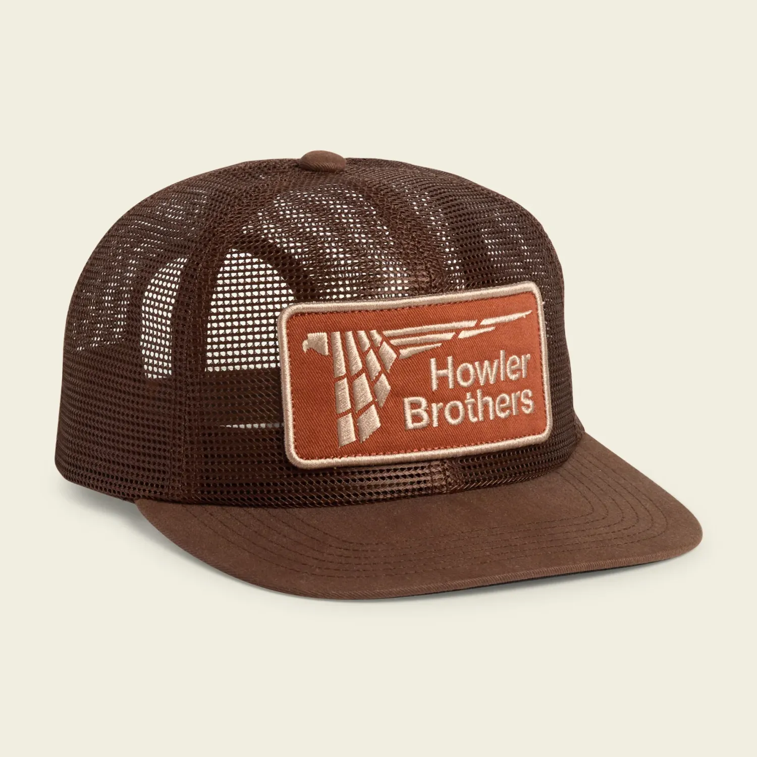 Howler Unstructured Snapback Hats: Feedstore: Parrot Patrol: Brown