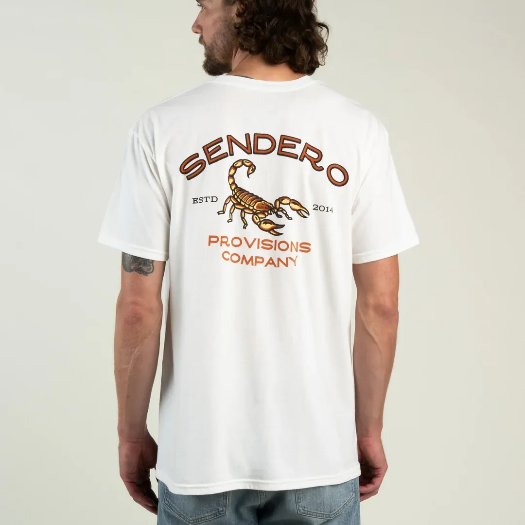 Sendero Scorpion T-Shirt Vintage White