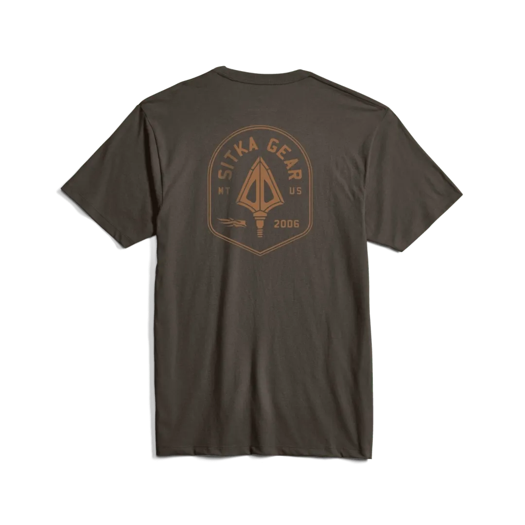 Sitka Broadhead Crest Tee Earth