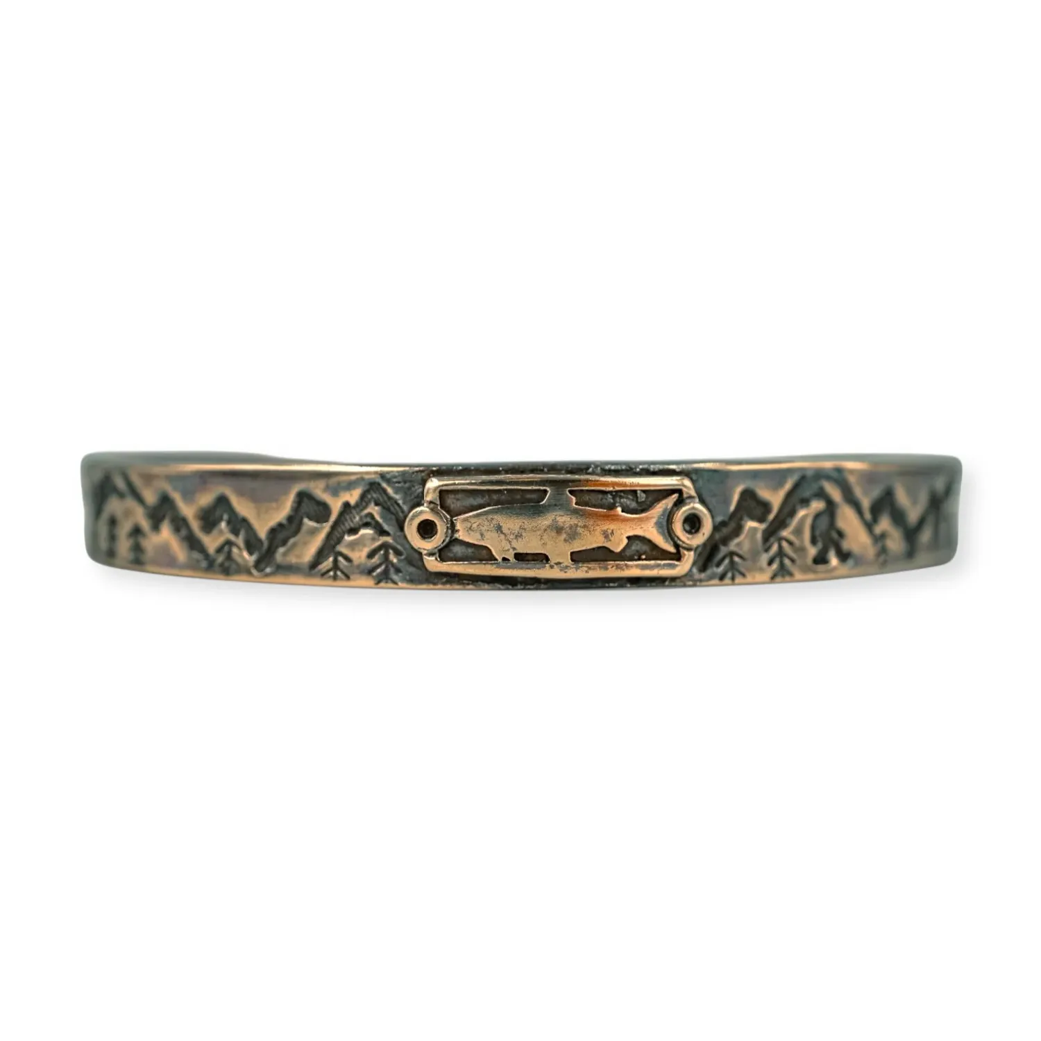Sightline Provisions Bronze Cuff || Trout Squatch 8mm