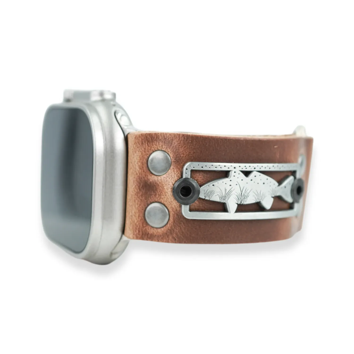 Sightline Provisions Apple Watch Band-Redfish