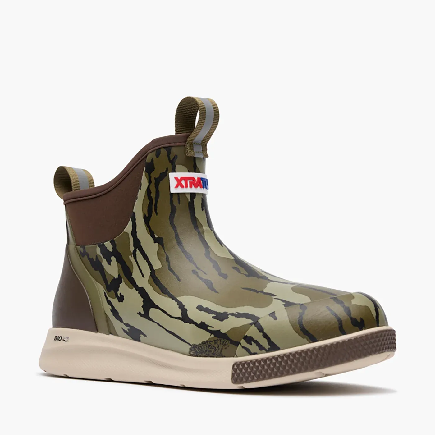 Xtratuf Men’s 6” Ankle Deck Boot Bottomland Camo