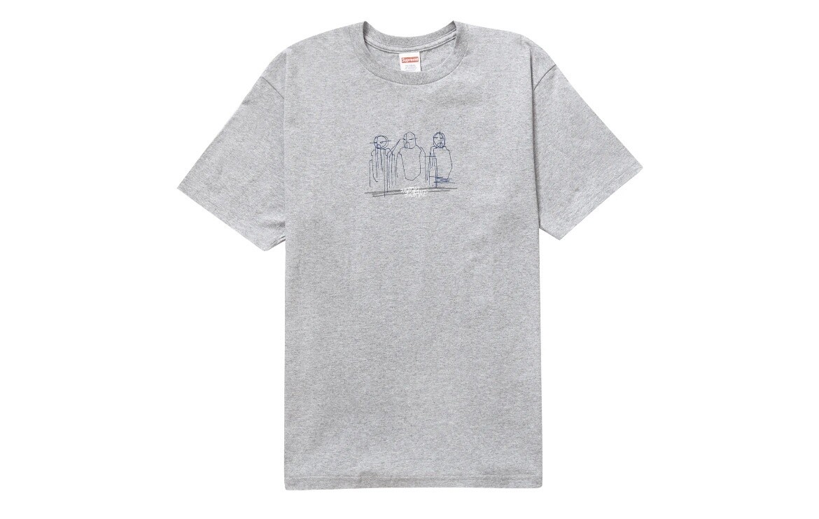 Supreme Gio Estevez Tee Heather Grey Size XXL