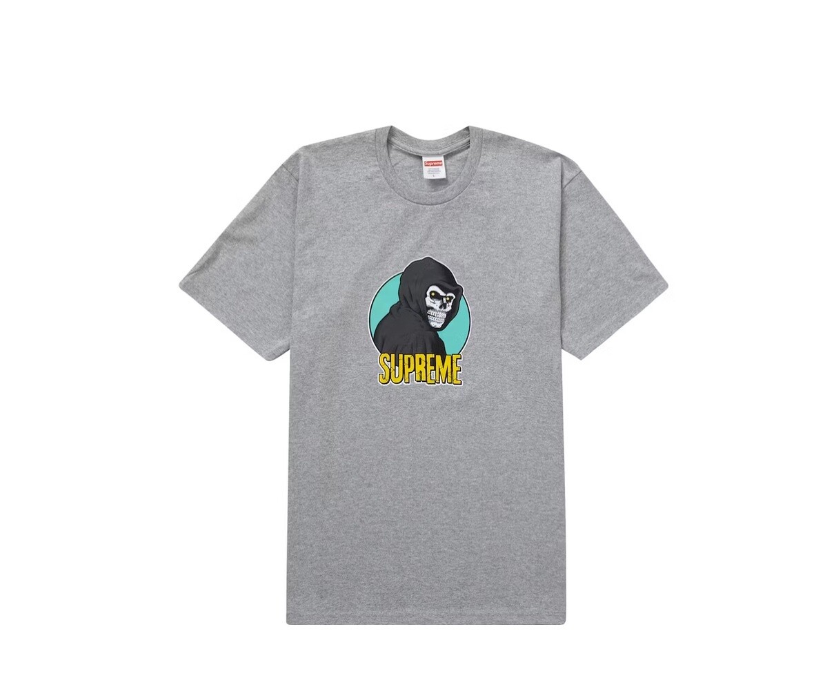 Supreme Reaper Tee Heather Grey Size XXL New