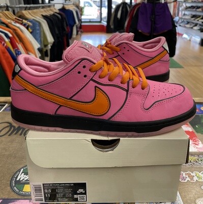 DS Nike SB Dunk Power Puff Blossom  Size 9.5