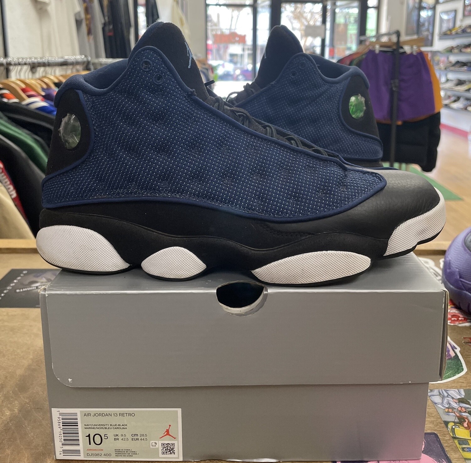 Pre Owned Jordan 13 Brave Blue Size 10.5