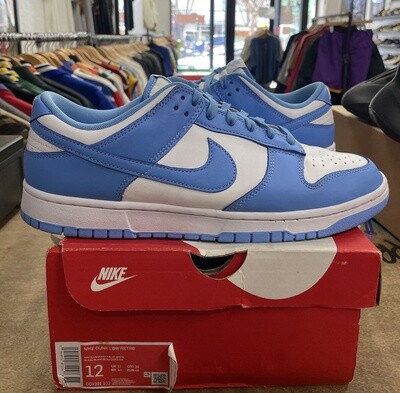 Pre Owned Nike Dunk Low UNC (2021) Size 12