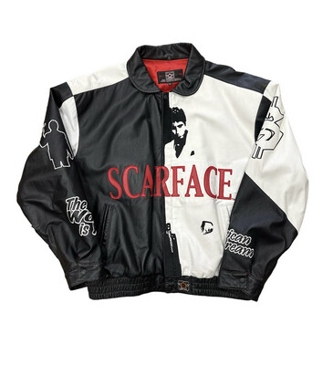 Vintage Scarface Jeff Hamilton Jacket Size 3xl
