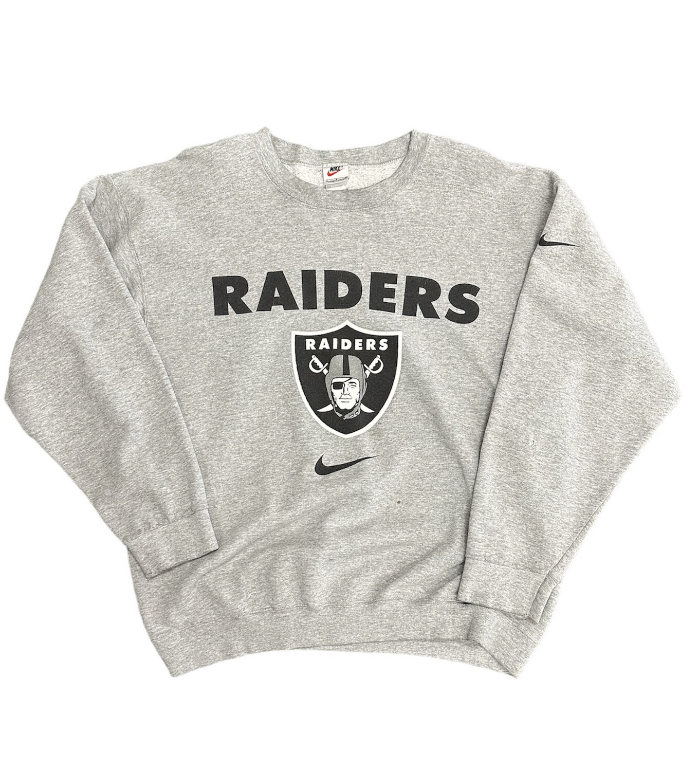 Vtg Nike Raiders Crewneck Size L